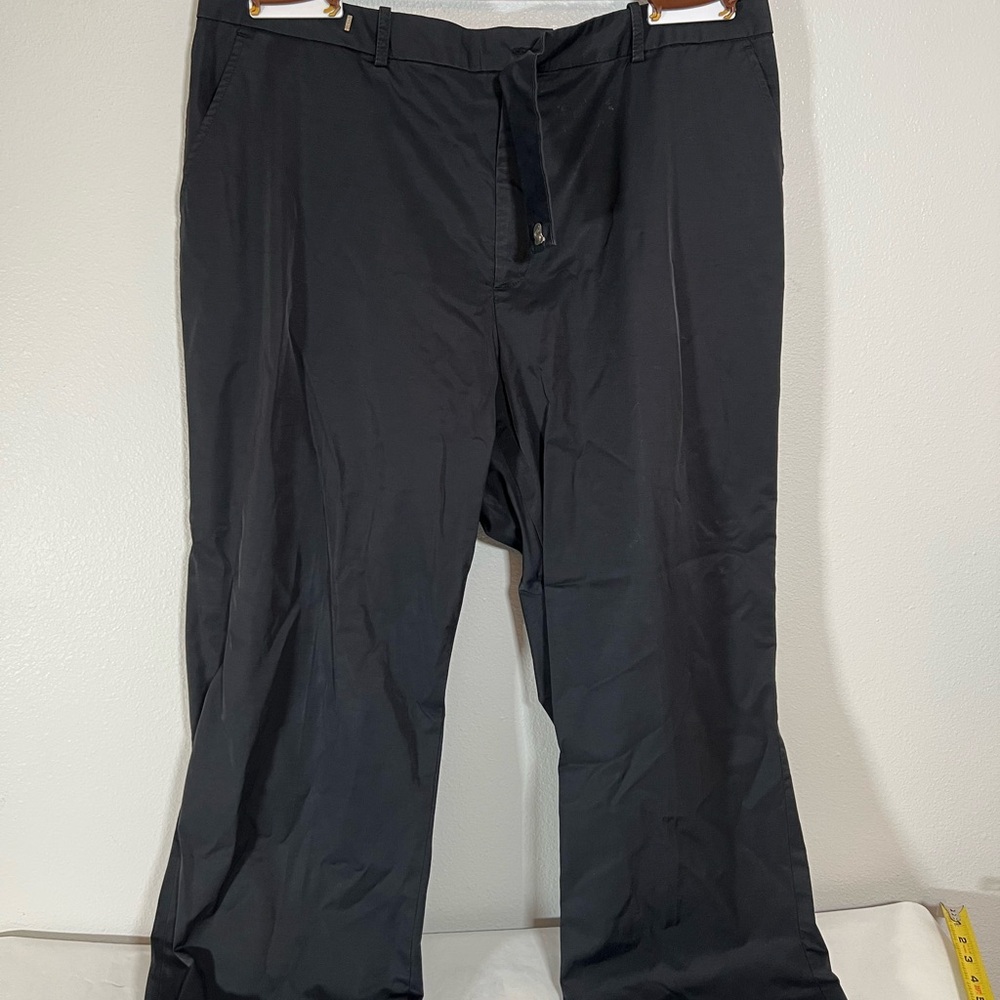 Ralph Lauren Black Dress Pants Green label size 10‎